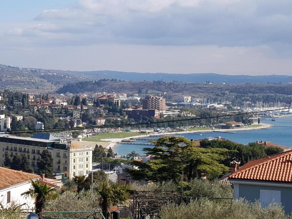 Panoramic View Near The Beach In Portotoz+P Apartment Portorož Exterior foto